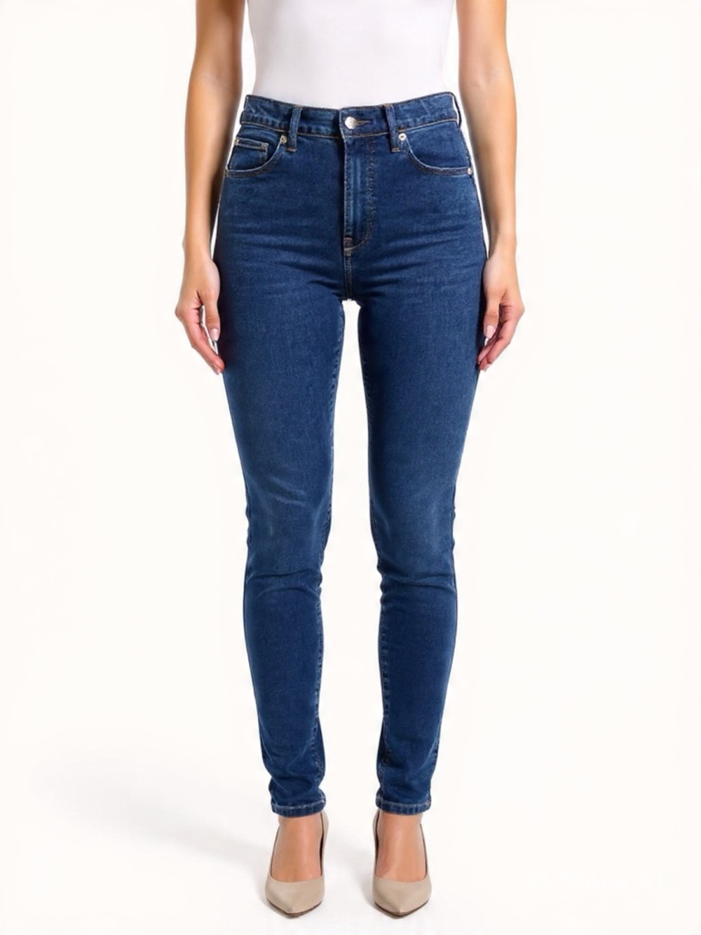 Everlane The Way High Skinny Jean 28 Crop Organic Cotton High Rise